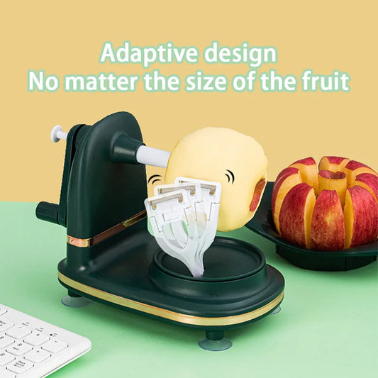 Multifunctional Manual Apple & Potato Peeler – Stainless Steel Blade Fruit Peeling Tool
