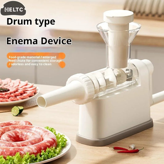 1PCS Manual Sausage Stuffer Machine Stuffer Machine Meat Grinder Filling Maker With Tubing Units For Homemade Production
