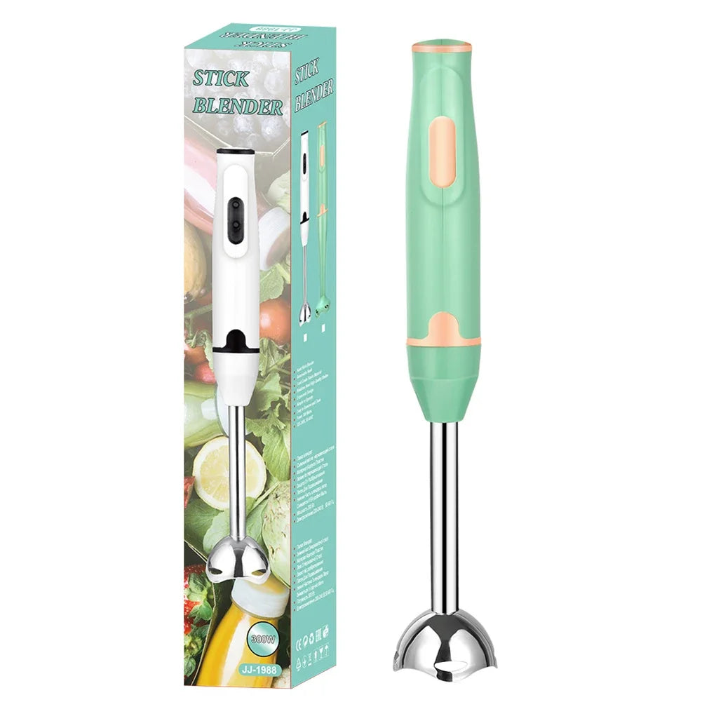 Electric Immersion Hand Blender – Stick Blender & Food Grinder
