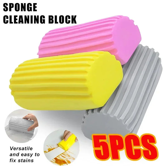 Magic Dust-Eating Cleaning Sponge – Reusable Eraser Brush for Blinds, Kitchen & Windows