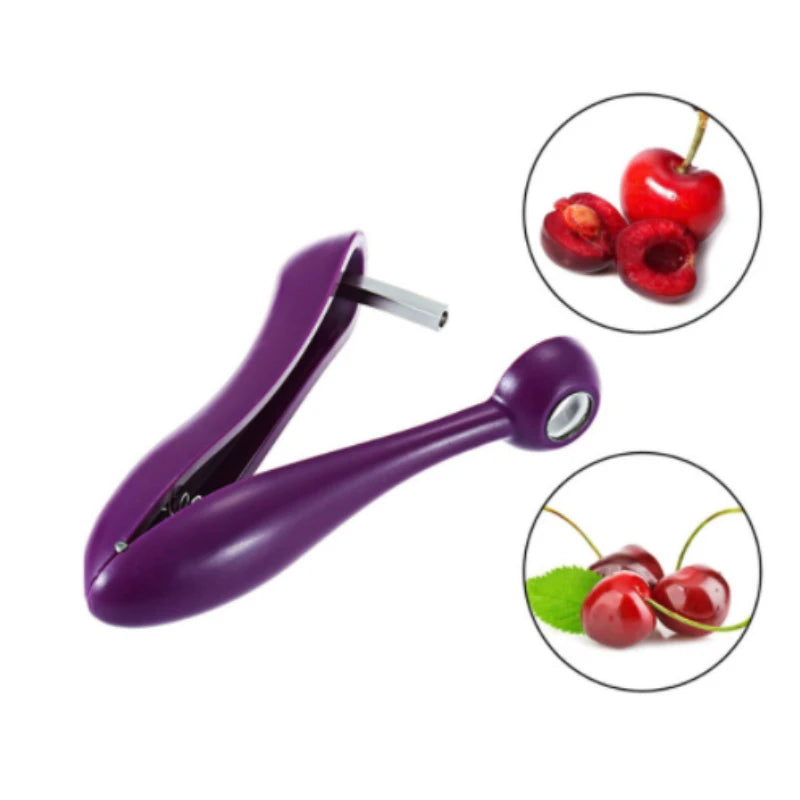 Cherry & Olive Pit Remover – Fruit Seed Extractor Tool - Kitchenley