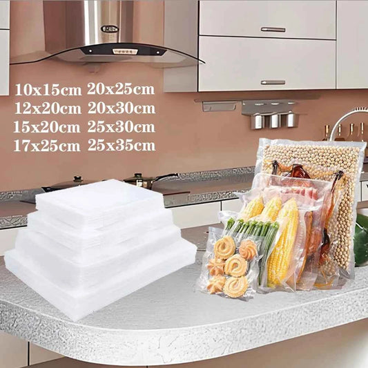 100-Pack Vacuum Sealer Bags – Food-Grade Airtight Freshness Bags