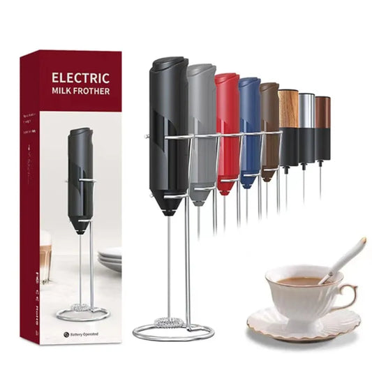 Electric Milk Foamer & Hand Mixer – Coffee Maker Frother