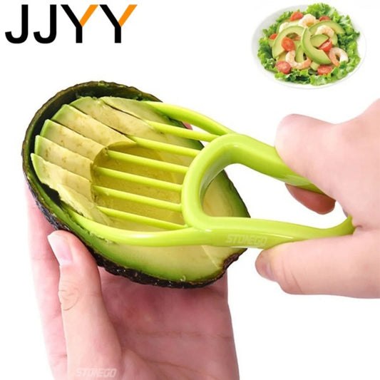 JJYY 3-in-1 Avocado Slicer, Corer & Peeler Tool