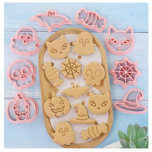 8-Piece Halloween Cookie Cutter Set