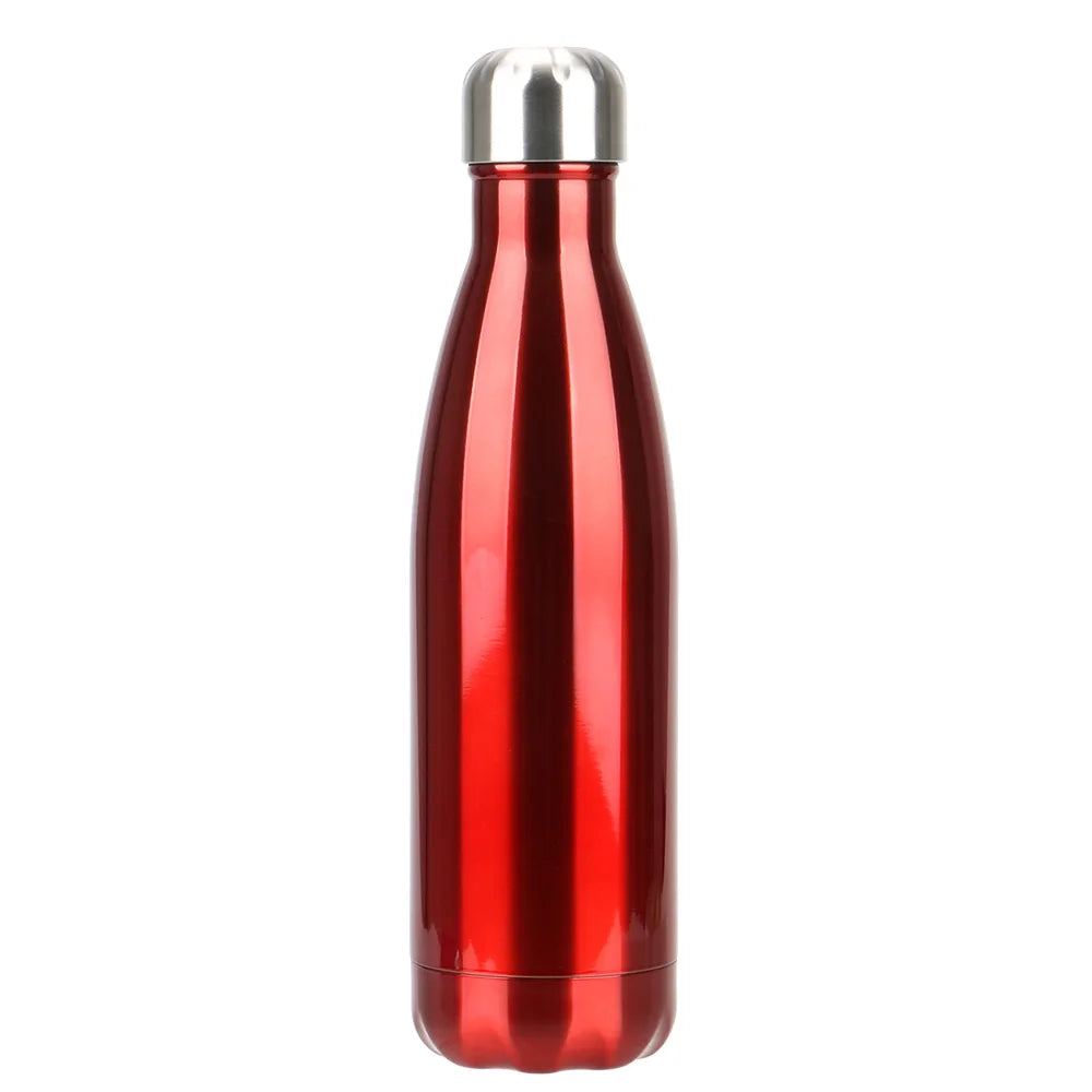 500ml Stainless Steel Water Bottle Cola Water Beer Thermos Double-Wall Insulated Vacuum Flask BPA Free Thermos for Sport Bottles