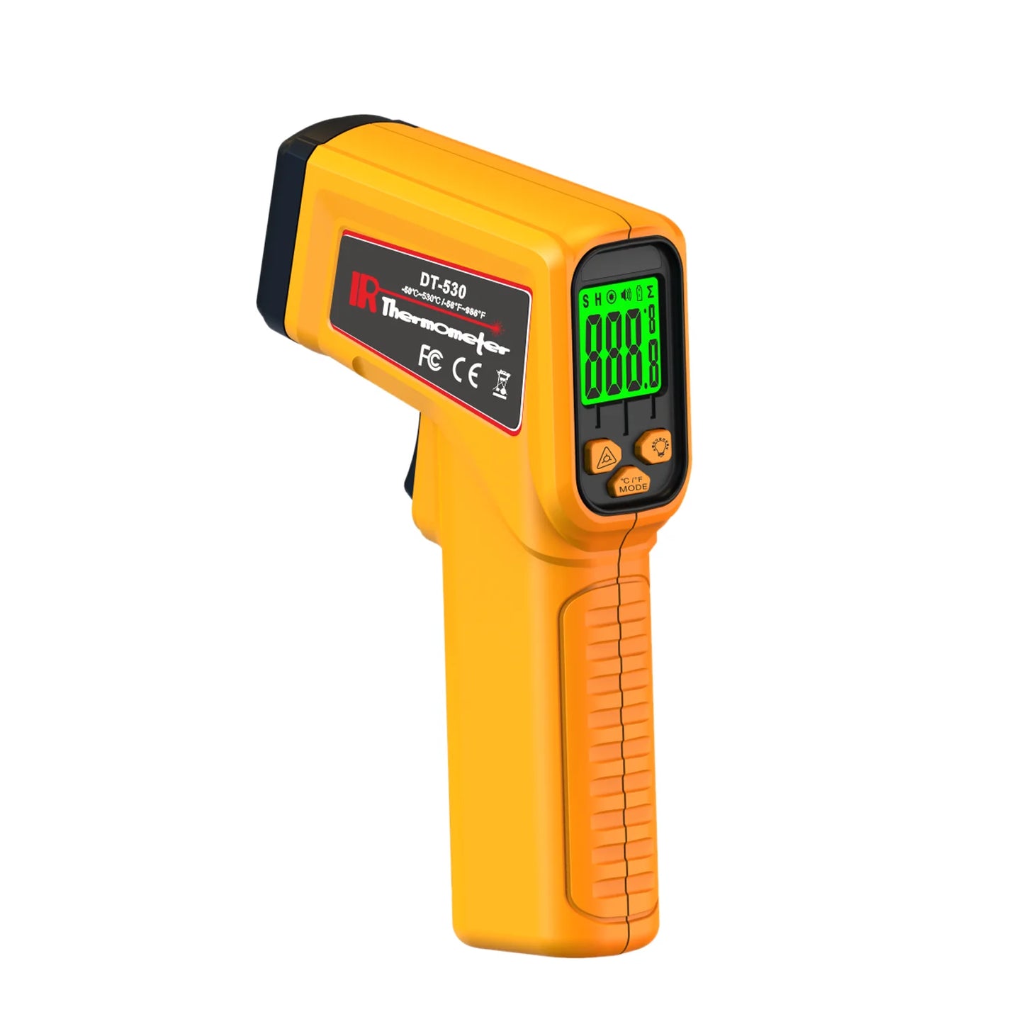Infrared Thermometer Non-Contact Food Thermometer Gun Household Temperature Thermometer Digital for Kitchen Cooking Tools 530℃