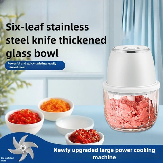 350ML Electric Meat Grinders Food Crusher Garlic masher USB Multifunctional Vegetable Slicer Processor Chopper Kitchen Blenders