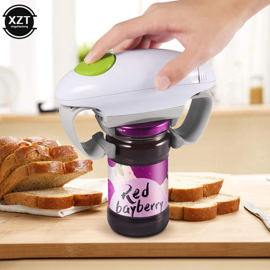 Battery-Operated Electric Can Opener – Automatic Handheld Jar, Can & Tin Opener