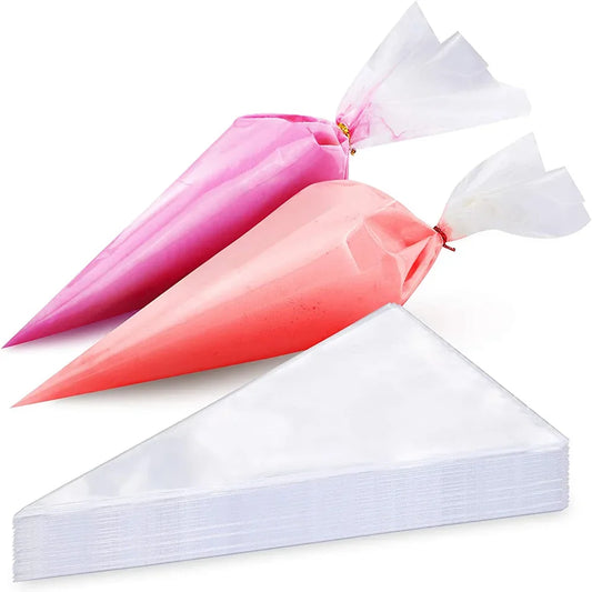Disposable Piping Bags for Cake Decorating – Pastry, Icing & Fondant Bags (20/50/100 Pcs)