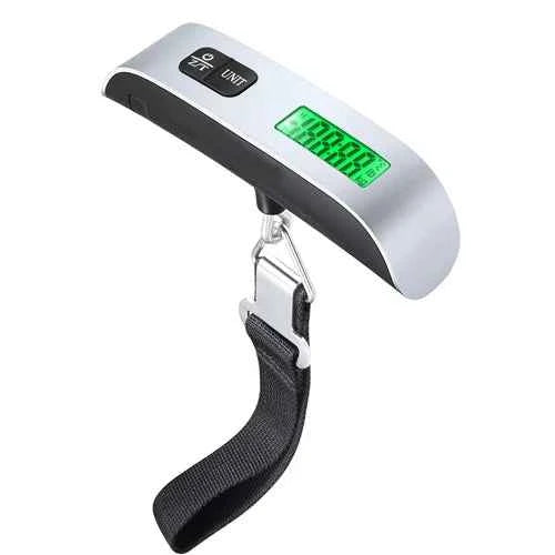 50kg Digital Hanging Luggage Scale – Travel Baggage Weigher