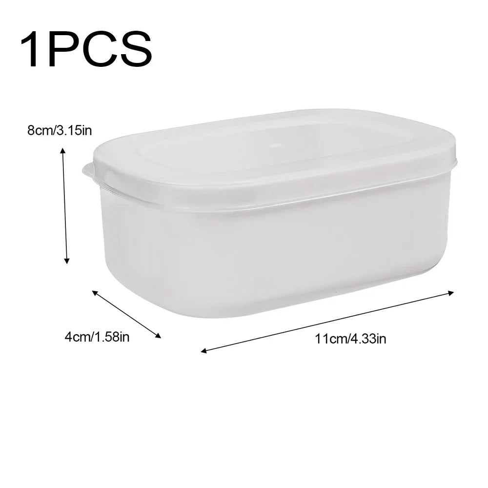 Food Sealed Crisper Refrigerator Food Vegetable Fruit Storage Container Rice Packaging Box Thermostability Kitchen Storage Boxes