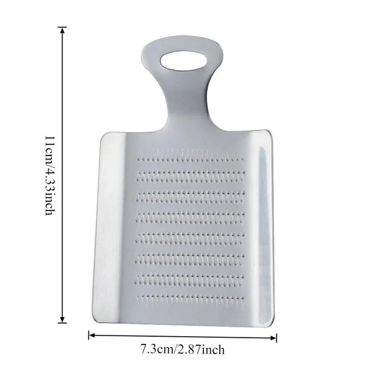 Stainless Steel Manual Ginger Grater – Kitchen Food Grinder & Baby Food Tool - Kitchenley