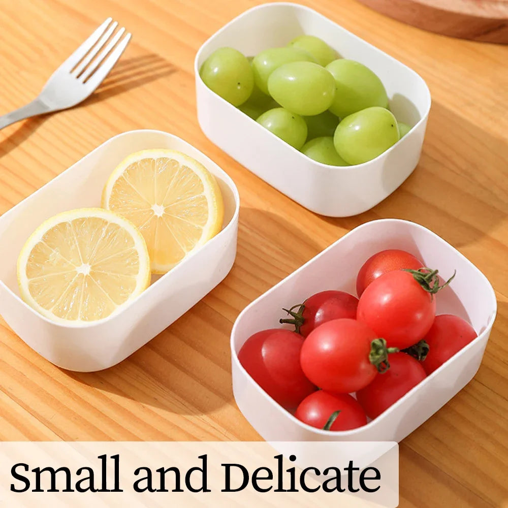 Food Sealed Crisper Refrigerator Food Vegetable Fruit Storage Container Rice Packaging Box Thermostability Kitchen Storage Boxes