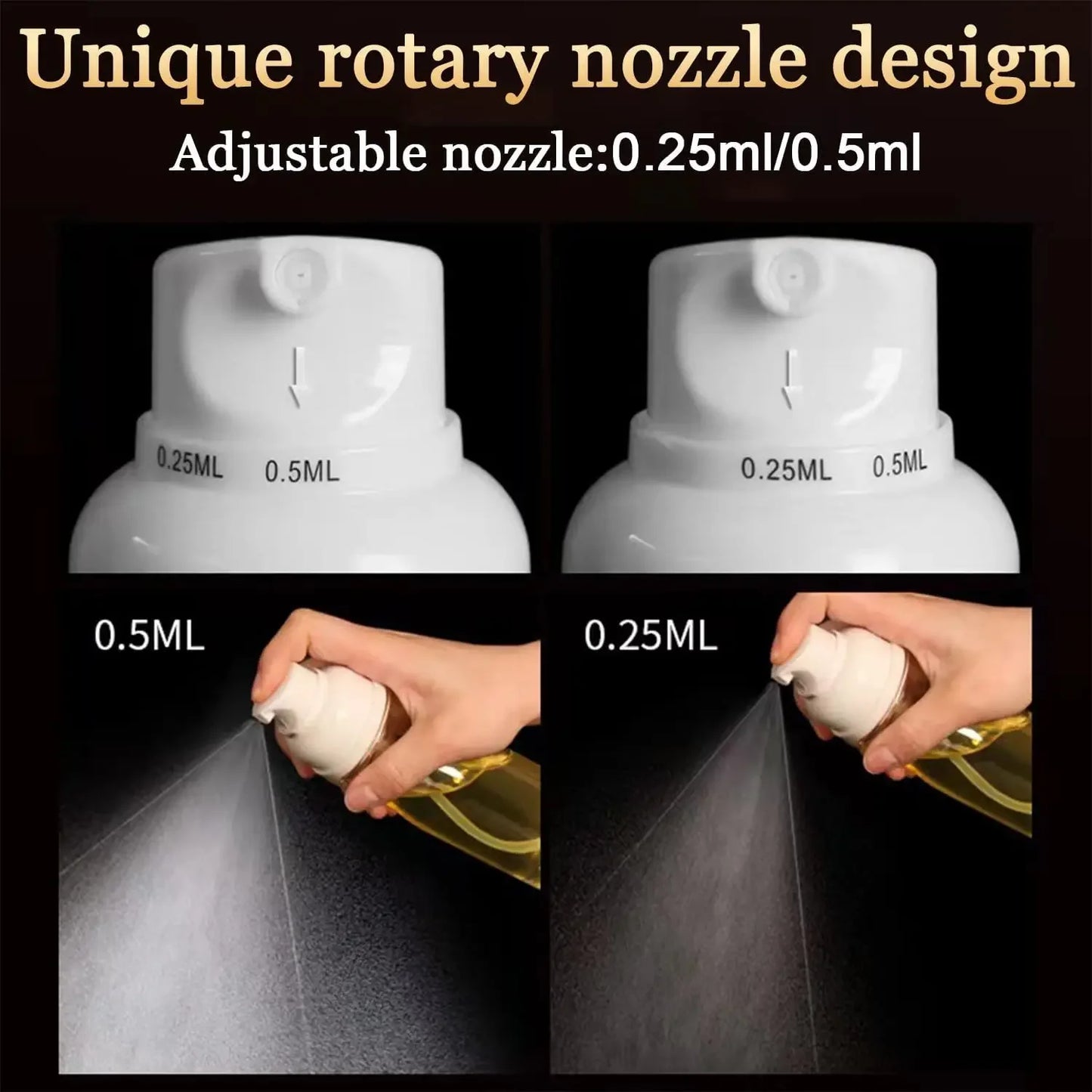 250ML Oil Spray Bottle Kitchen Cooking Olive Oil Dispenser Camping BBQ Baking Vinegar Soy Sauce Sprayer Containers Kitchen Tools