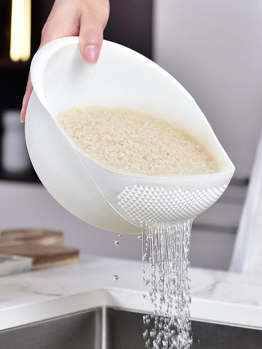Colander & Drain Basket – Rice Bowl, Fruit & Vegetable Washing Basket (1/3 Pcs)