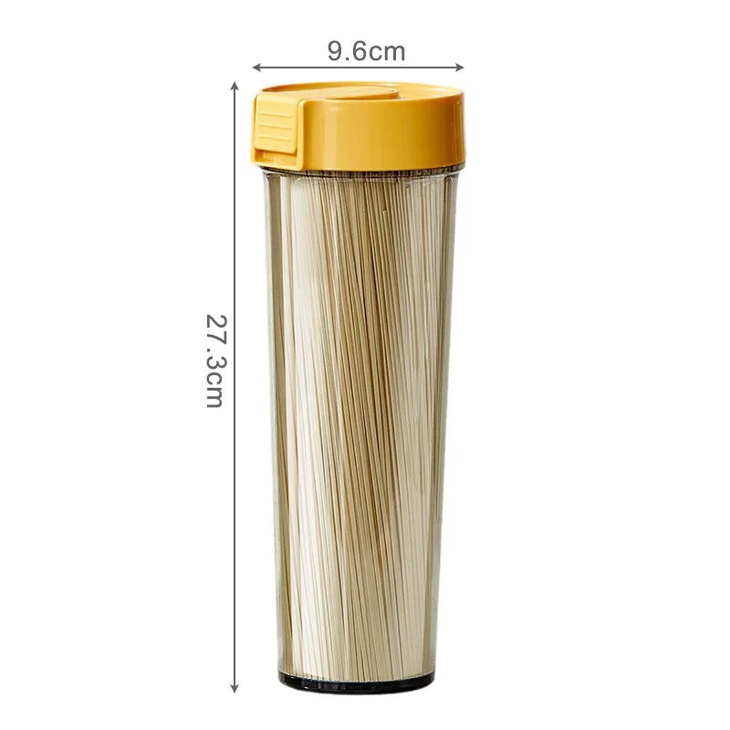 Sealed Noodle & Spaghetti Storage Container – 120g Quantitative Pasta Fresh-Keeping Box & Fridge Organizer