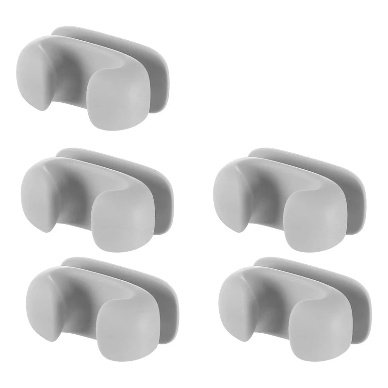 Wall-Mounted Silicone Rice Spoon Holder & Cooker Spoon Shelf