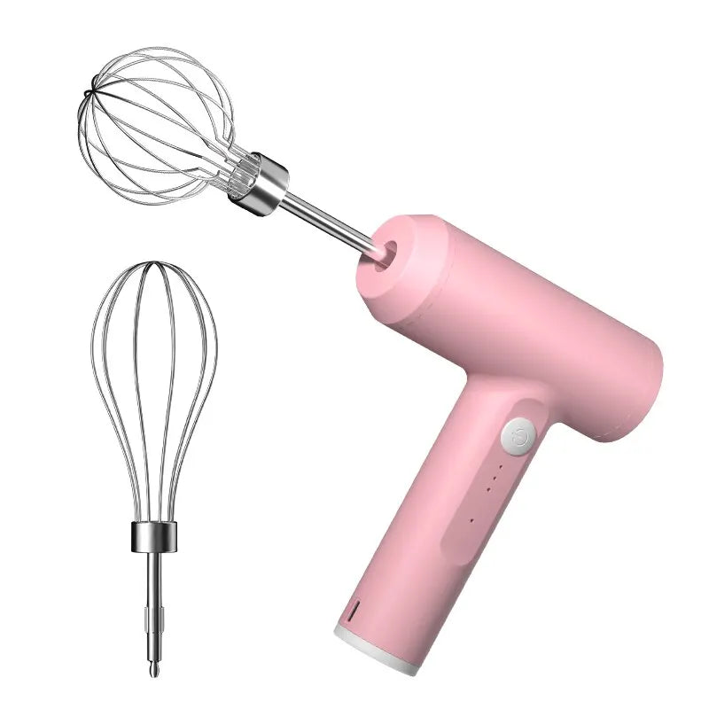 Wireless Portable Electric Hand Mixer – 3-Speed Egg Beater & Cake Mixer - Kitchenley