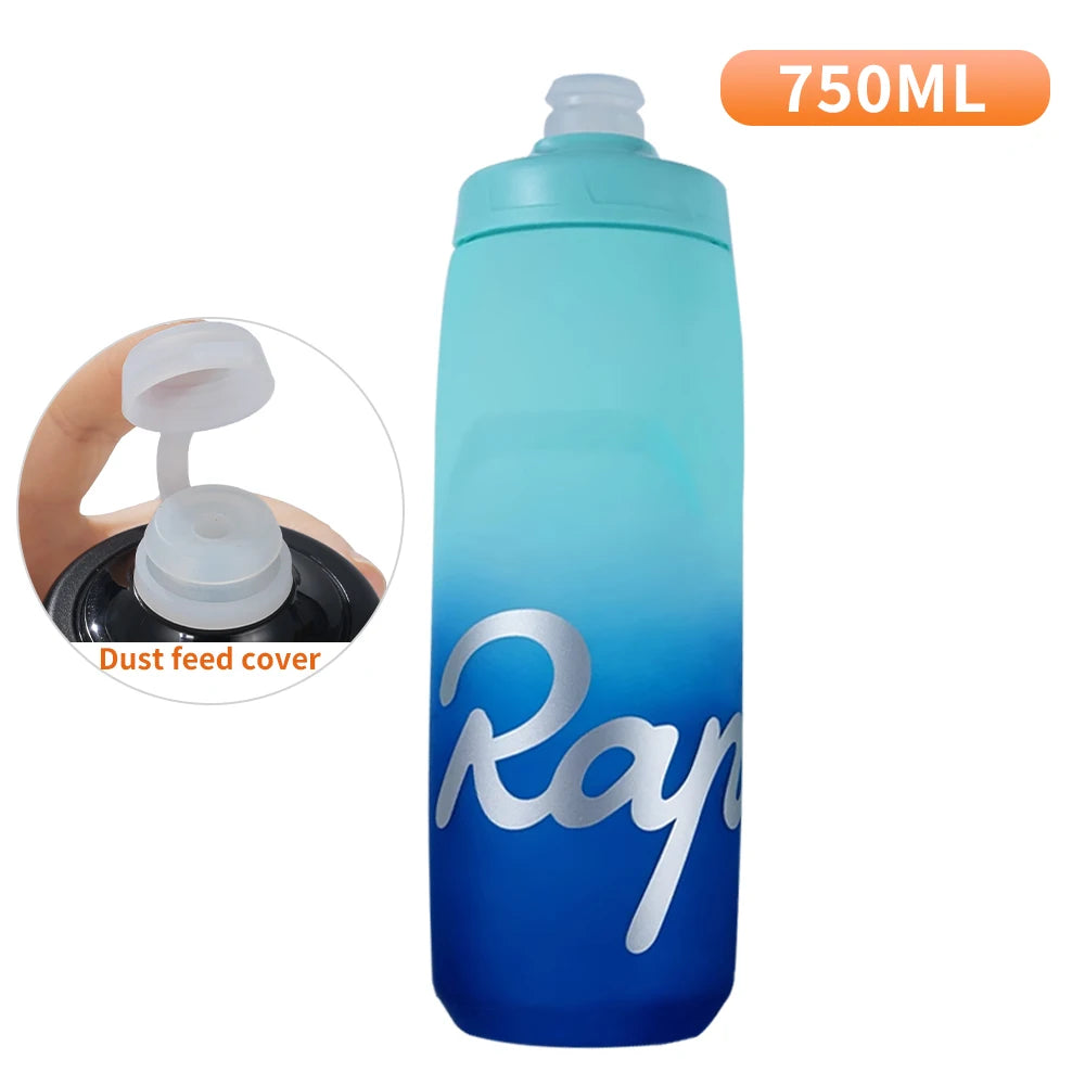 Rapha Cycling Water Bottle 620/750ml Ultra light Leak-proof squeezable Taste-free Camping Hiking Sports Bicycle Kettle
