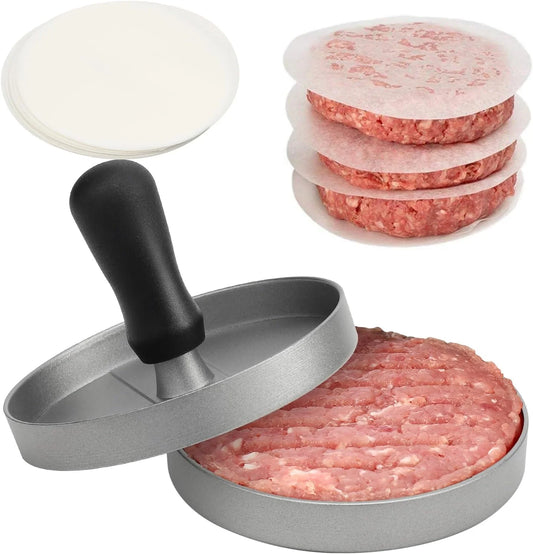 Aluminum Burger Press & Patty Maker – Hamburger Meat Shaping Tool