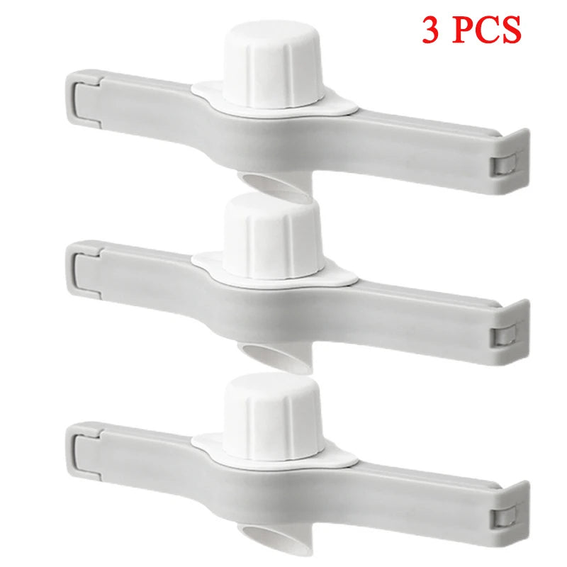 Screw Cap Sealing Clip Seasoning Bag Milk Powder Salt Bag Sealing Clip Snack Food Preservation Clip Gadget Kitchen Accessories