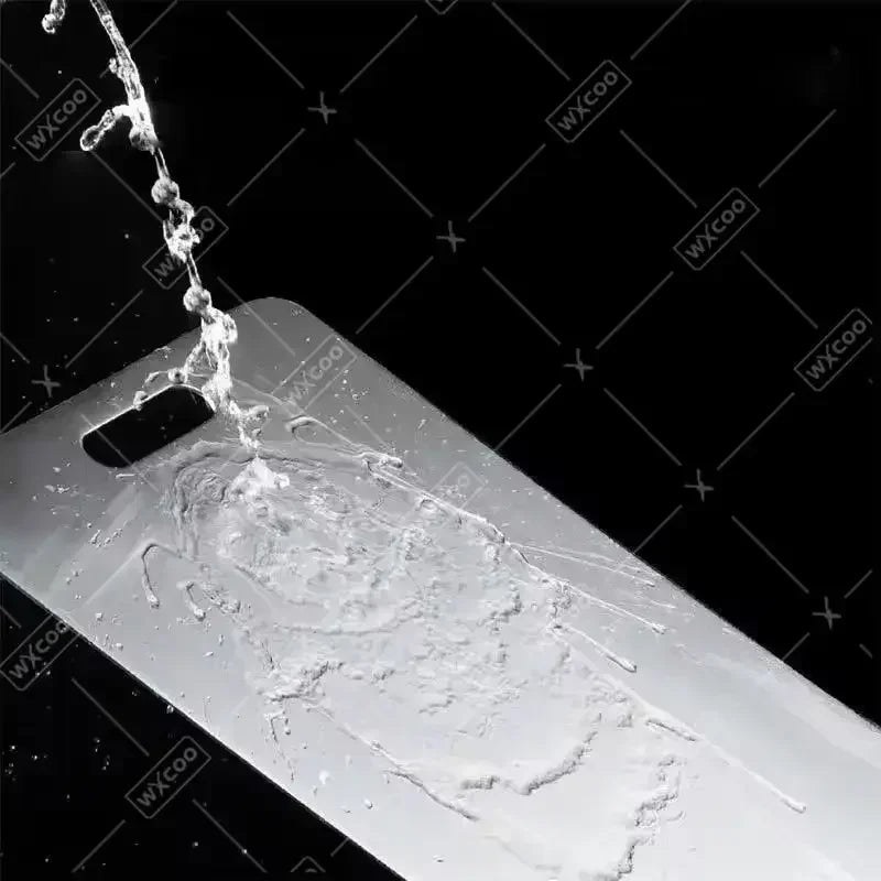 WXCOO Stainless Steel Cutting Board for Kitchen Chopping Board for Meat Kneading Dough Board for Fruit Vegetables Baby Food