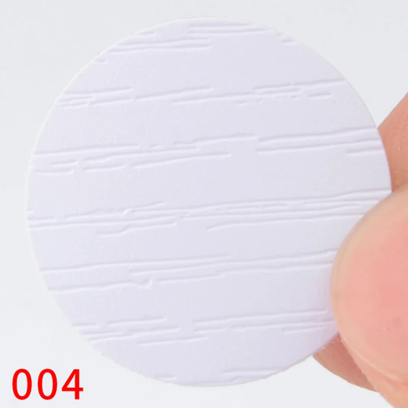 54pcs/Sheet Self Adhesive Furniture Screw Cap Cover Stickers Round Stickers for Home Wood Craft Desk Cabinet Decorative Decals