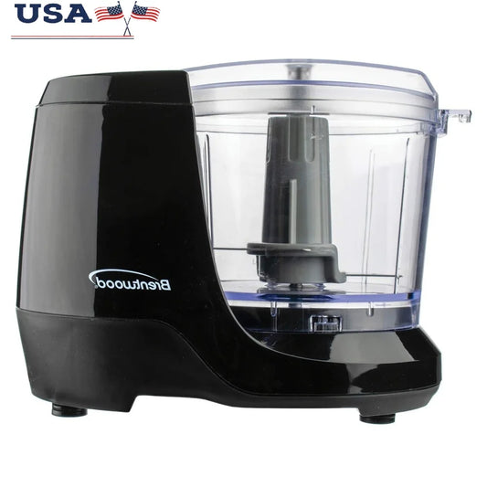 1.5-Cup Mini Food Chopper with Stainless Steel Blades