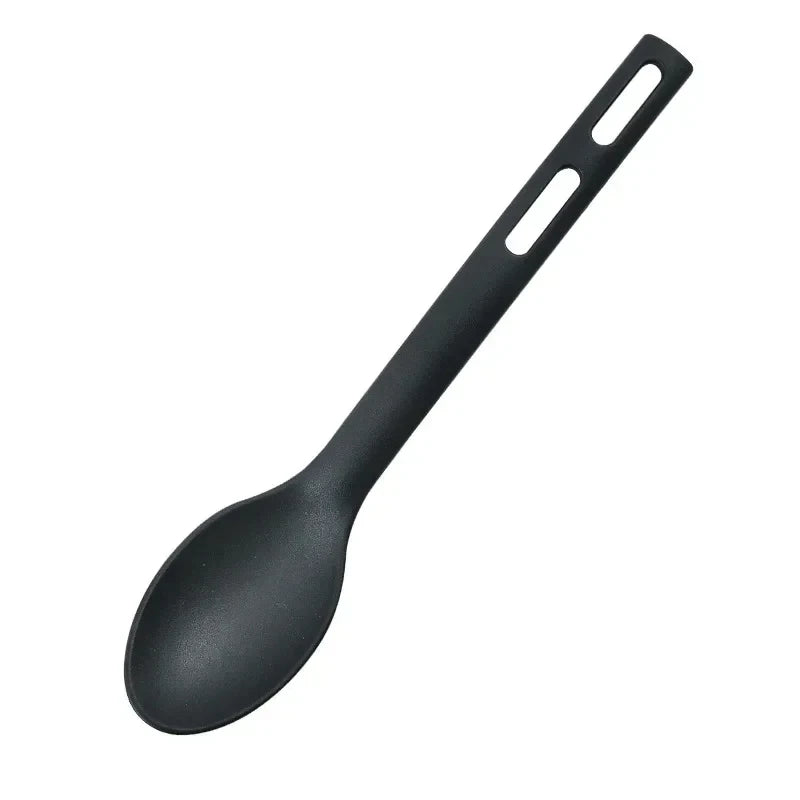 1/3PCS Nylon Kitchen Utensils Set Kitchen Cooking Tools Slotted Turner Solid Spoon Fork Children Spade Fork Spoon Dinnerware