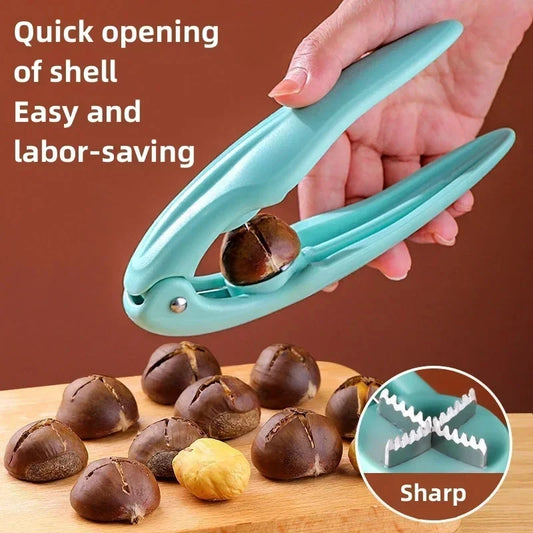 Metal Nut Cracker & Chestnut Sheller – Walnut Pliers & Nut Opener