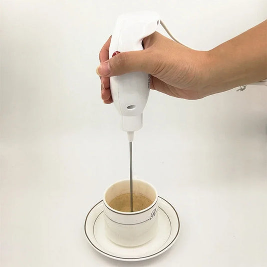 220-240V Electric Handheld Hand Mixer Frappe Milk Coffee Egg Frother Grinder Home House Dining Processor Tools