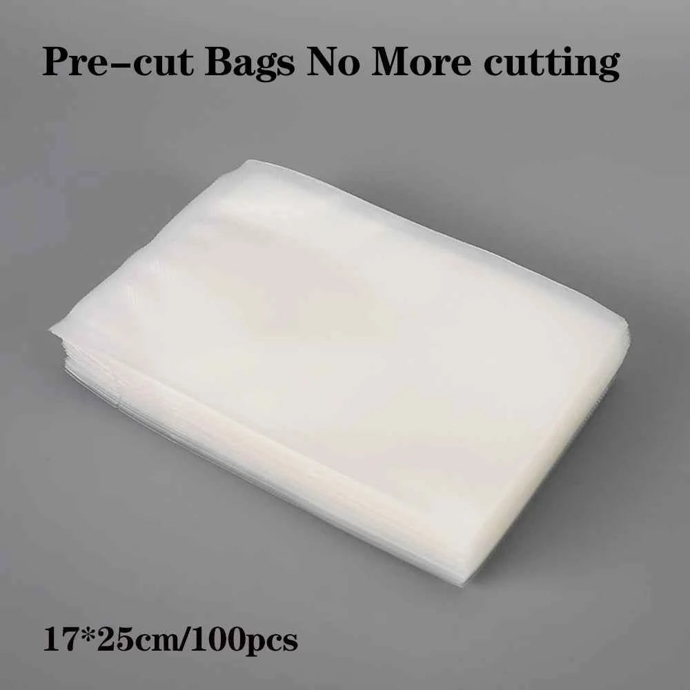 100-Pack Vacuum Sealer Bags – Food-Grade Airtight Freshness Bags