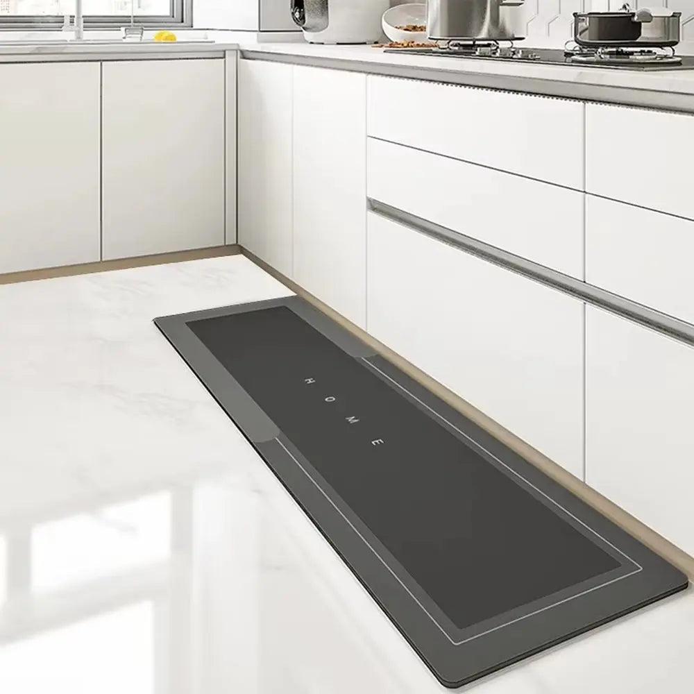 VIKAMA Lovely Cartoon Decoration Kitchen Carpet Anti-Skid Quick-Drying Diatom Mud Pad Oil Absorption Dirt Resistance