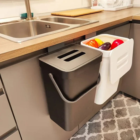 Eco-Friendly Sealed Bin for Kitchen & Office (3/5L) - Kitchenley