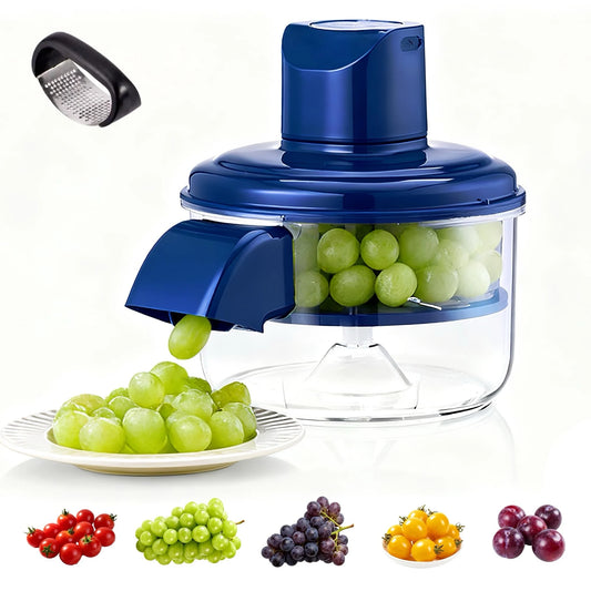 Upgrade 2-in-1 Electric Garlic & Fruit Peeler - Effortless Peeling in 20 Seconds,Easy to Clean, Remover Tool for Kitchen