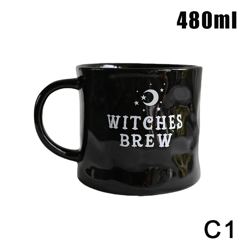 Halloween Wizard Ceramic Mug