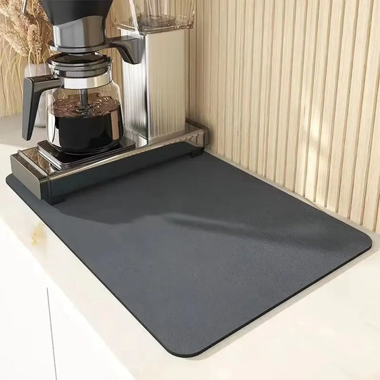 VIKAMA Diatom Mud Modern Mats: Ideal as Coffee Mats, Door Mats and Bathroom Mats. They're Easy to Clean, Enable Dry - wet Separa