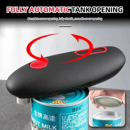 Electric Can Opener Electric Can Opener Automatic Jar Bottle Machine Portable Kitchen Opening Opener Tool One Touch Can Opener