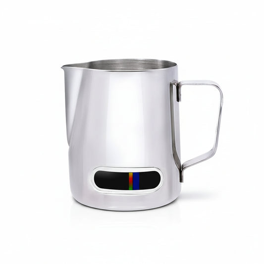 350ml Stainless Steel Milk Frothing Pitcher with Temperature Display – Latte Art Barista Jug