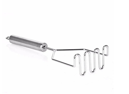 Stainless Steel Potato Masher & Press – Wavy Kitchen Cooking Tool