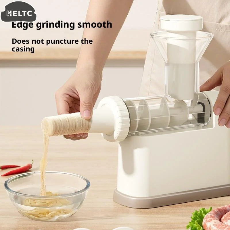 1PCS Manual Sausage Stuffer Machine Stuffer Machine Meat Grinder Filling Maker With Tubing Units For Homemade Production