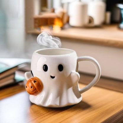 Halloween Wizard Ceramic Mug