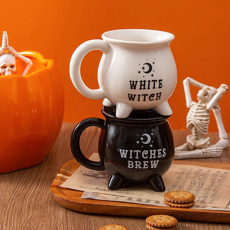 Halloween Wizard Ceramic Mug