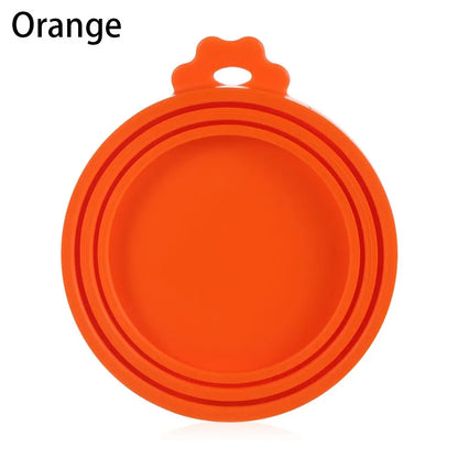 3 In 1 Silicone Canned Lid Reusable Food Tin Cover Keep Fresh Kitchen Organization Pet Supplies