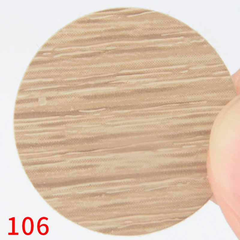 54pcs/Sheet Self Adhesive Furniture Screw Cap Cover Stickers Round Stickers for Home Wood Craft Desk Cabinet Decorative Decals