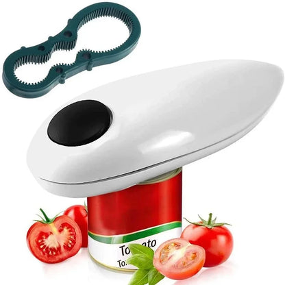 Electric Can Opener Electric Can Opener Automatic Jar Bottle Machine Portable Kitchen Opening Opener Tool One Touch Can Opener