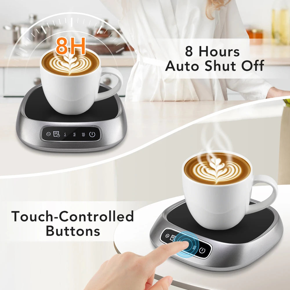 Coffee Mug Warmer Cup Heater for Home Office Electric Coaster Constant Temperature Hot Tea Makers Plate Milk Water Heating Pad