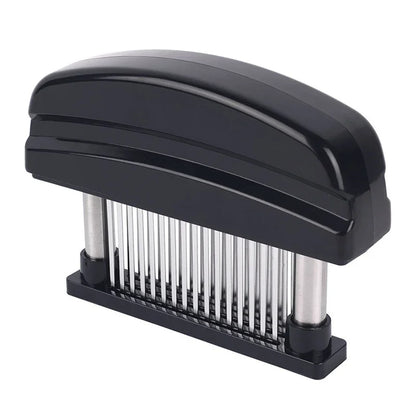 48-Blade Stainless Steel Needle Meat Tenderizer – Beef & Steak Mallet Pounder