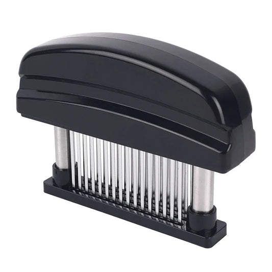 48-Blade Stainless Steel Needle Meat Tenderizer – Beef & Steak Mallet Pounder